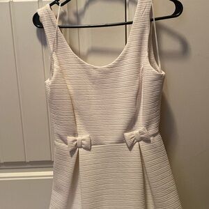 LC Lauren Conrad- White cocktail dress - size 8